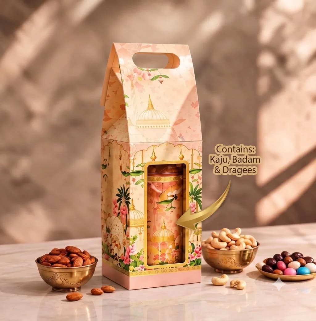 Palace Peach Dry Fruit Box